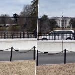 White House Security Breach: Man Tries To Scale Fence To Enter US President’s Official Residence, Gets Caught by Secret Service Personnel (Watch Video)