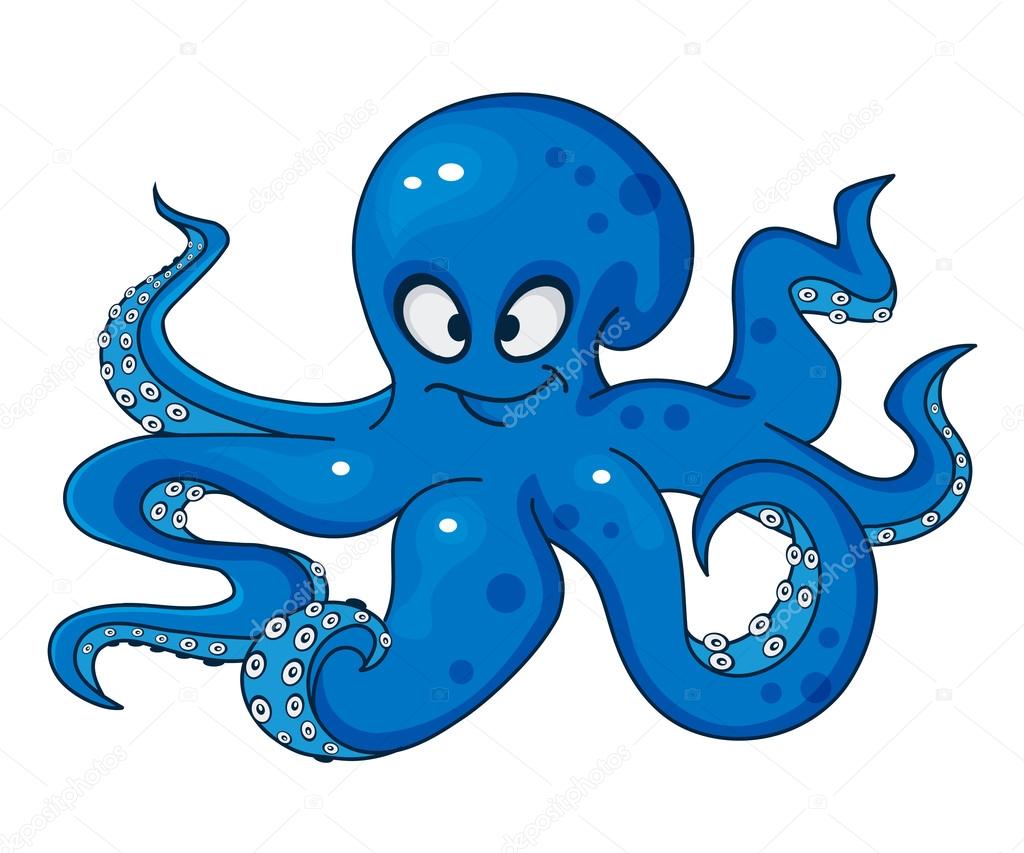 Pulpo Cartoon