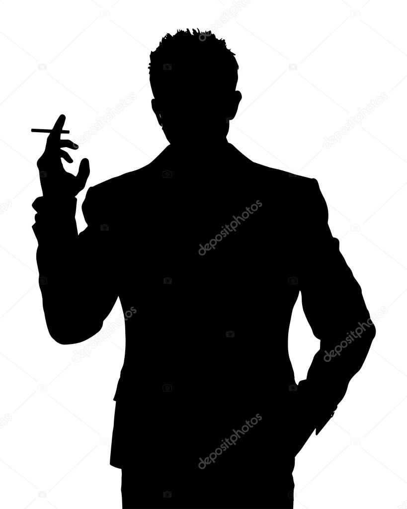 Smoke Silhouette Vector