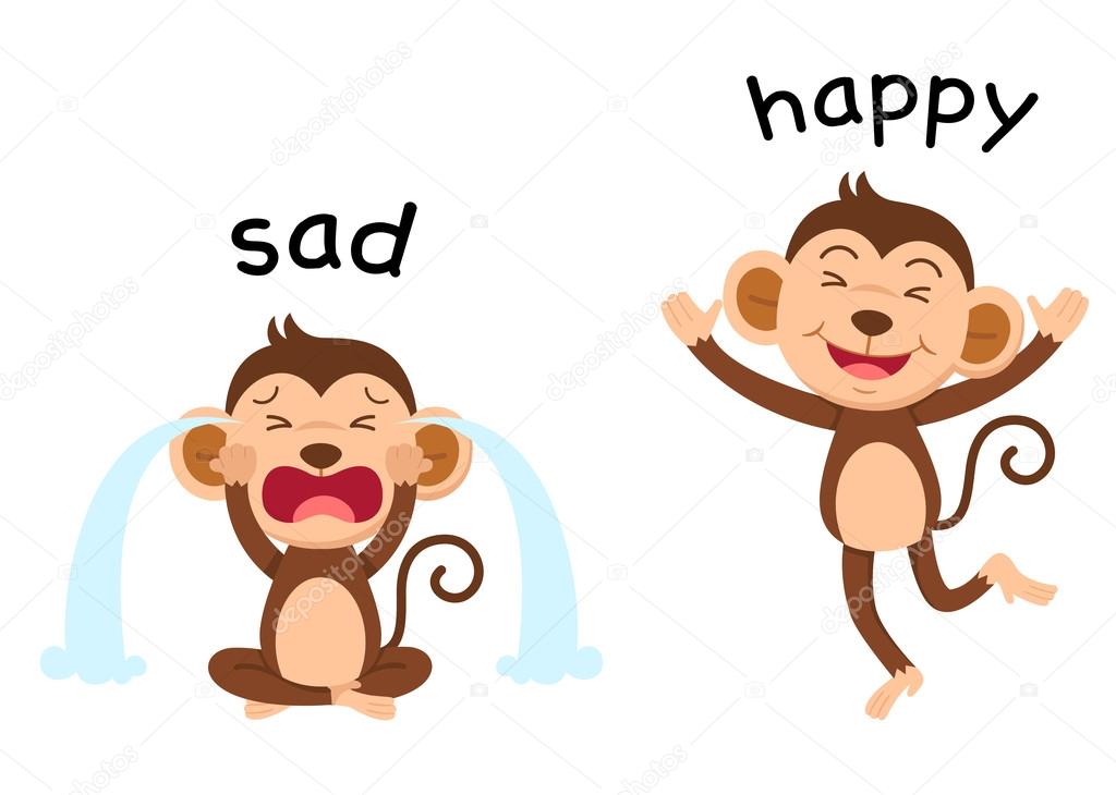 Sad And Happy Clipart