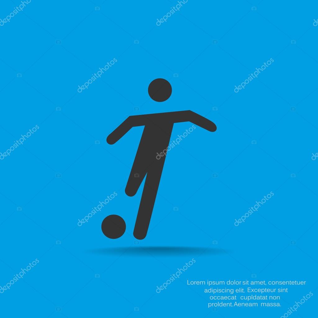 Football player silhouette Stock Vector by ©LovArt 122319968