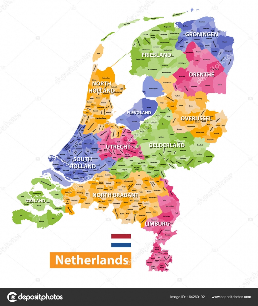 Map Nederland Gemeenten Woonplaatsen Kaart Nederland - vrogue.co