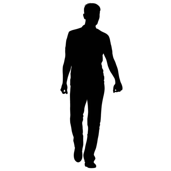 Man Standing Silhouette Clip Art