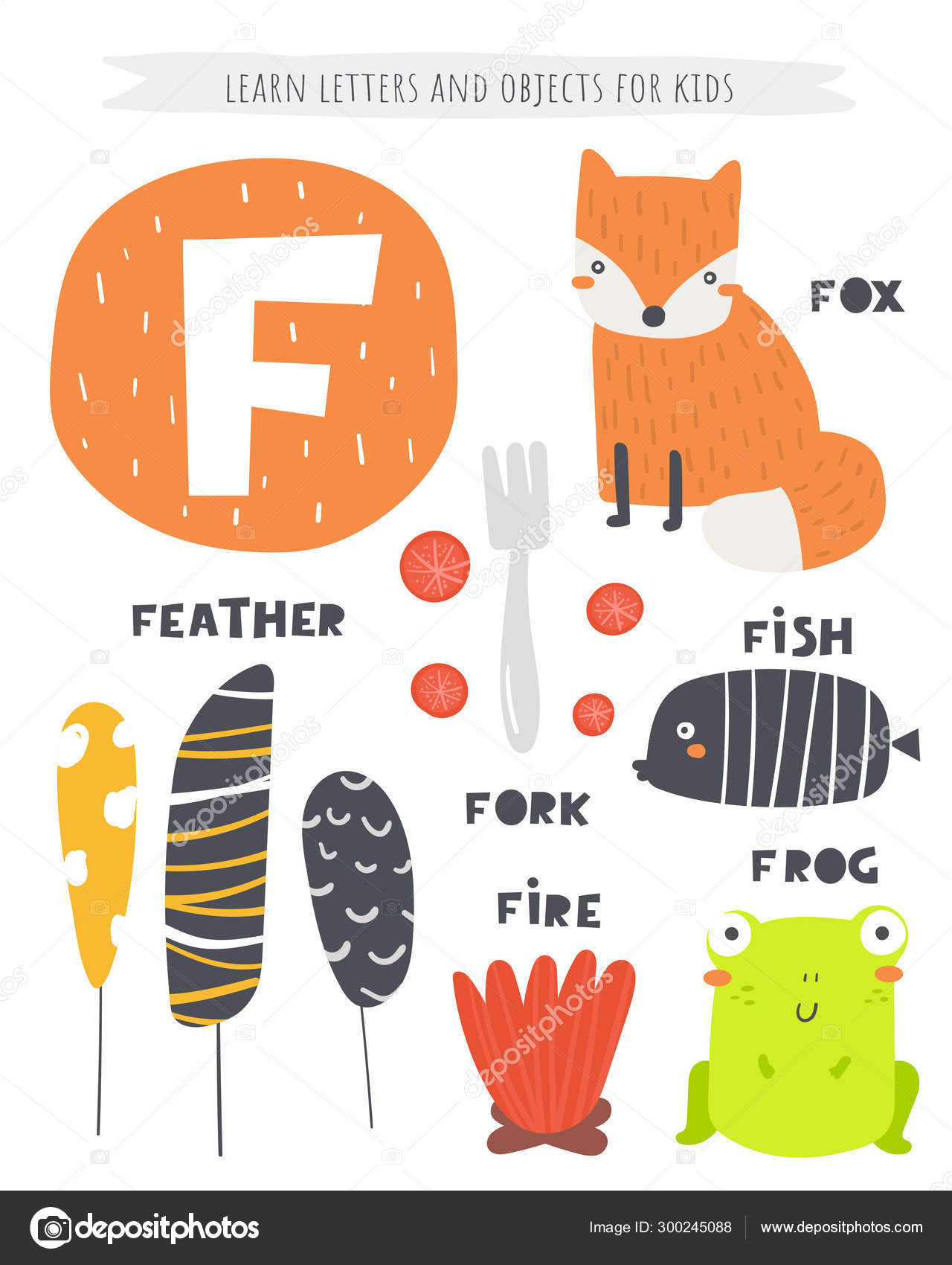 F Alphabet Words Images - Creative minimalist poster with letter f for ...