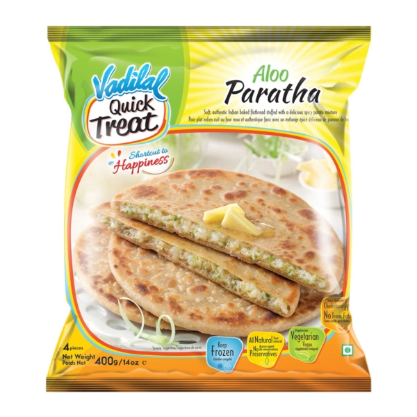 Frozen Vadilal Aloo Paratha ( 4 Pieces 400 g )