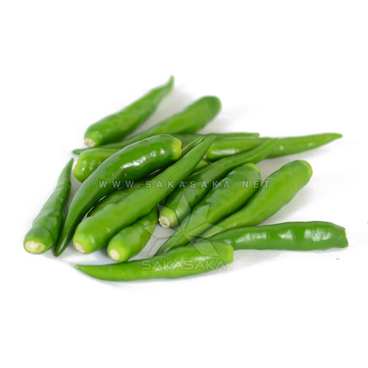 Frozen Green Chilli Thailand Very Hot 500 g