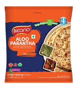 Frozen Bikano Aloo Paratha 400 g (4Pieces)