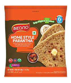 Frozen Bikano Homestyle Paratha 360 g (6pieces )