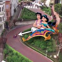 Jesse Wellens pulls Aladdin skateboard prank in San Francisco