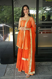 Simrat Kaur at Mass Maharaja Movie Opening