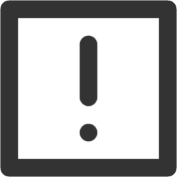 alert square icon