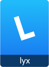 application x lyx icon