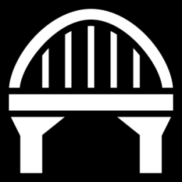 arch bridge icon