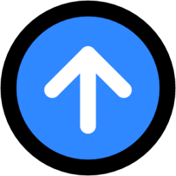 arrow circle up icon