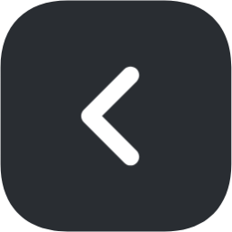 arrow square left icon