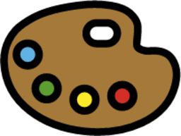 artist palette emoji