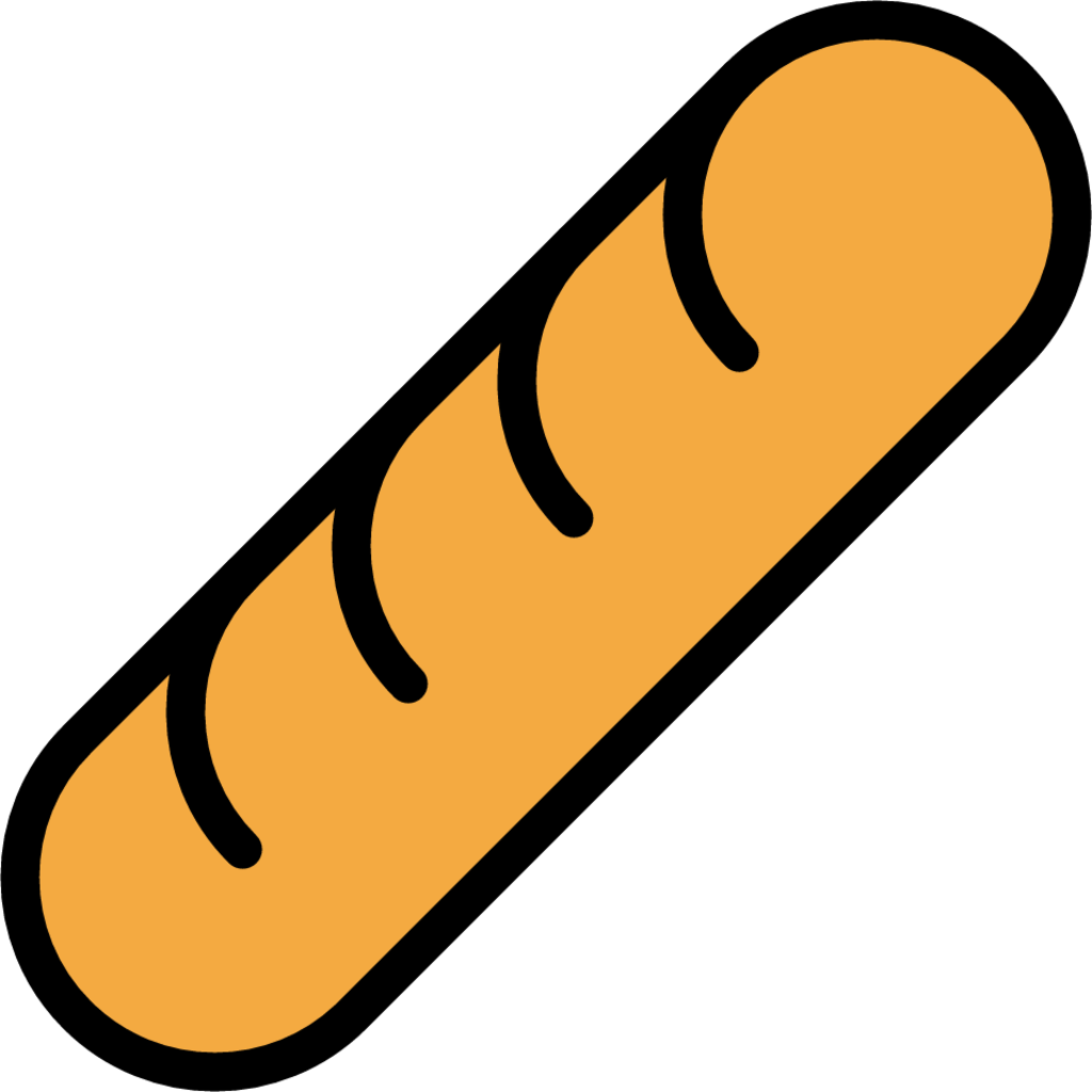 baguette bread emoji