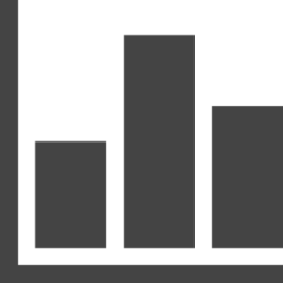 bar chart h icon