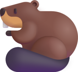 beaver emoji