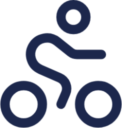 Bicycling Round icon