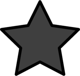 black star emoji