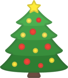 Christmas tree emoji