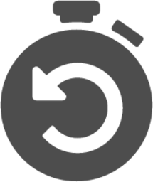 chronometer reset icon