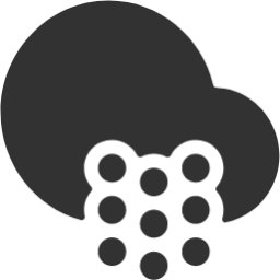 cloud snow icon