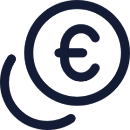 coins euro icon