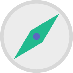 compass diagonal icon