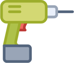 construction drill icon