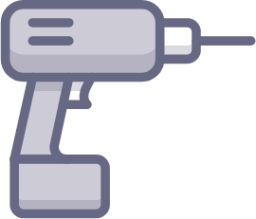 construction drill icon