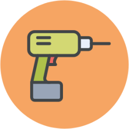 construction drill icon