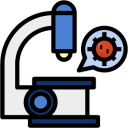 coronavirus covid19 detection lab laboratory test virology illustration