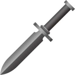 dagger knife emoji