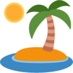 desert island emoji