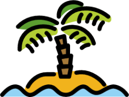 desert island emoji