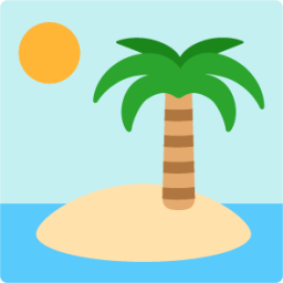 desert island emoji