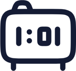 digital clock icon