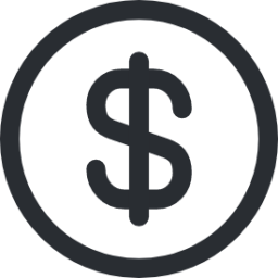 dollar circle icon