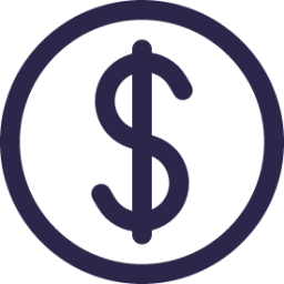 dollar circle icon