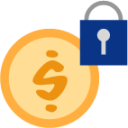 dollar lock icon