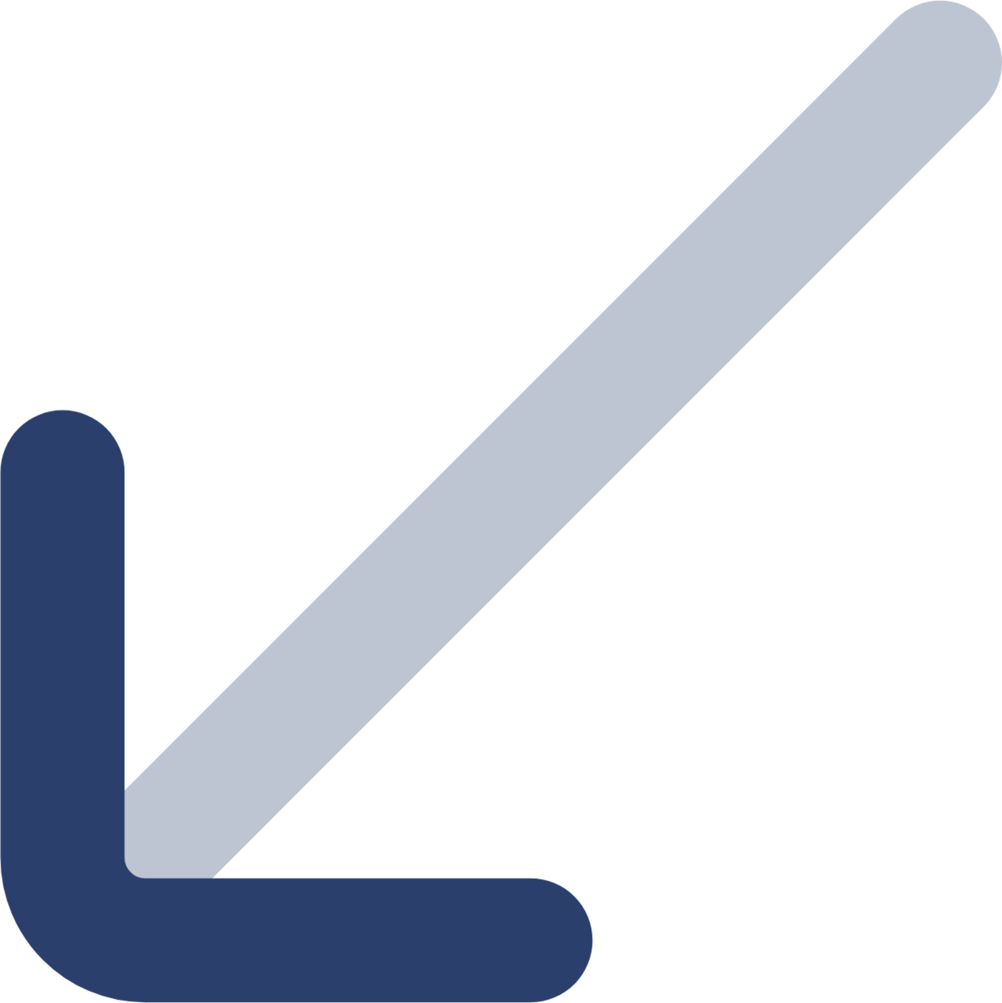 down left icon