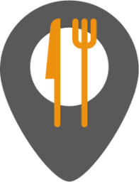 eggs breakfast fork knife icon