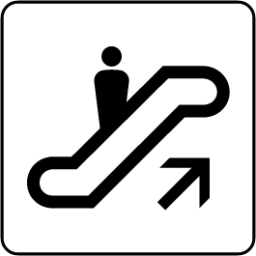 escalator up icon