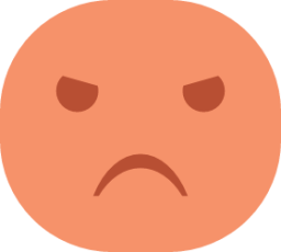 face angry icon