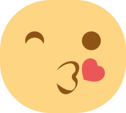 face kiss icon