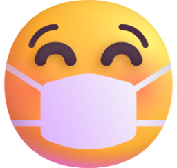 face with medical mask emoji