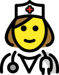 female doctor emoji