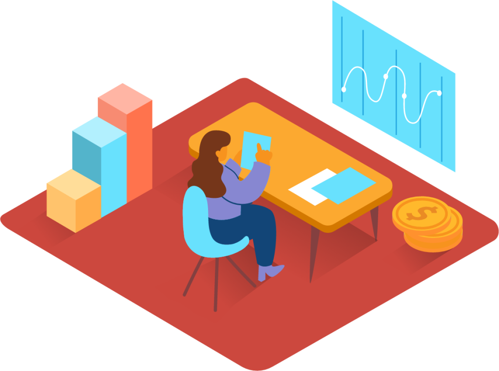 Financial Analyst illustration